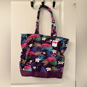Tote Bag Flamingo Design